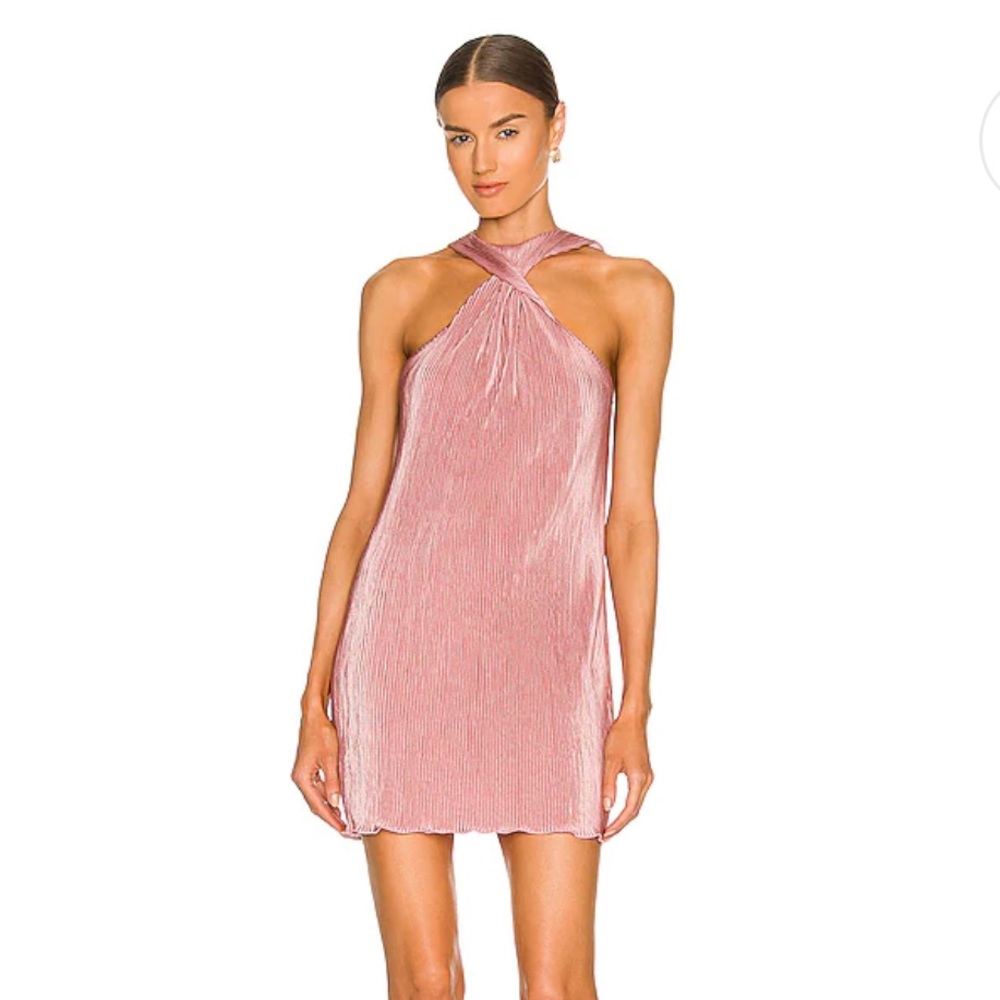 Song of style Pluto Mini Dress in Rose Mauve